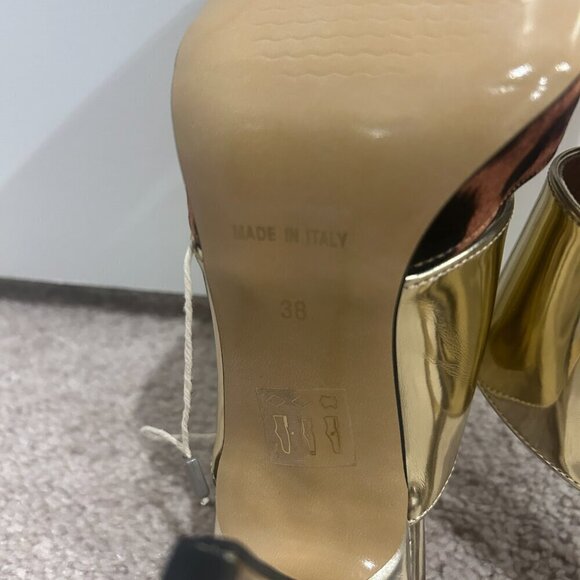 ISLO Isabella Lorusso Cheetah Heels Made in Italy Women’s Size EU 38 - Picture 8 of 8